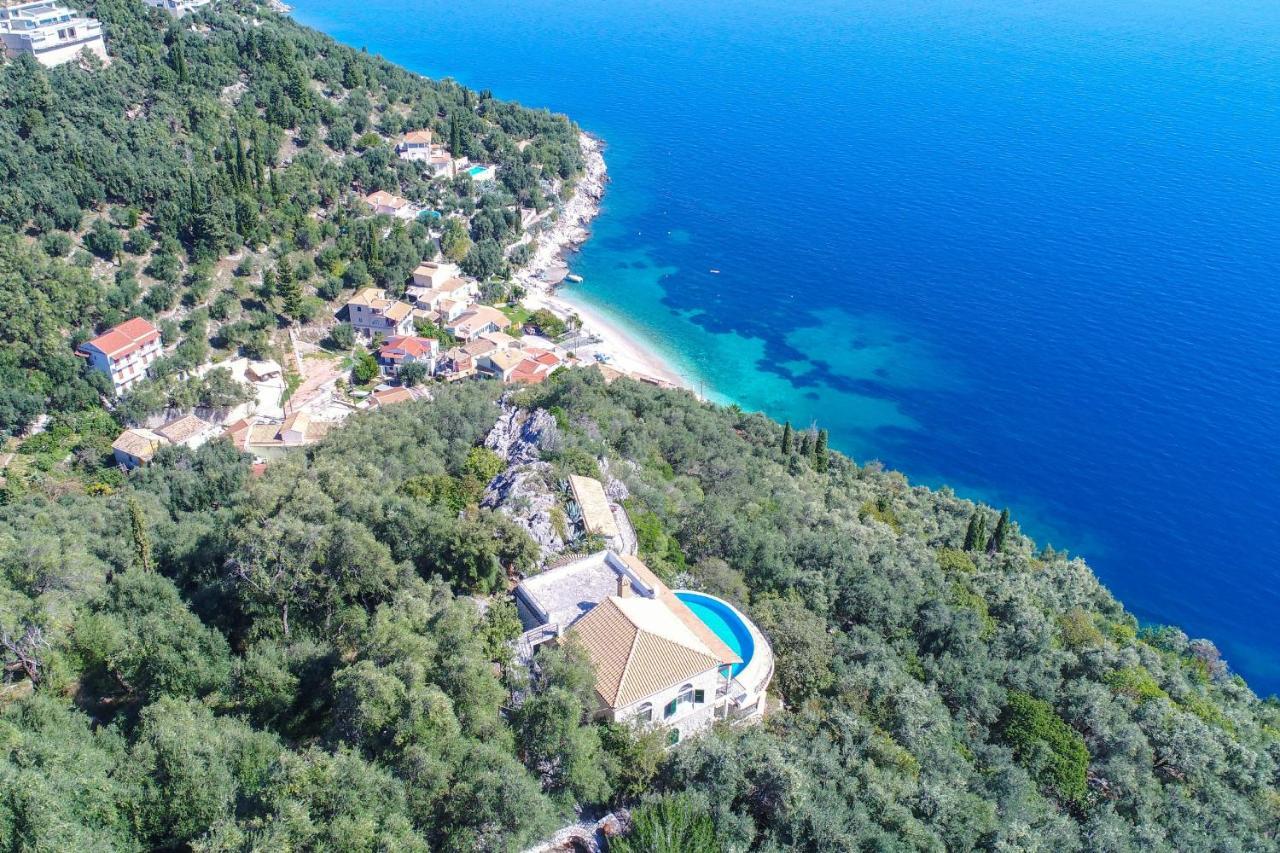 Вілла House On The Rocks Katavolos Екстер'єр фото