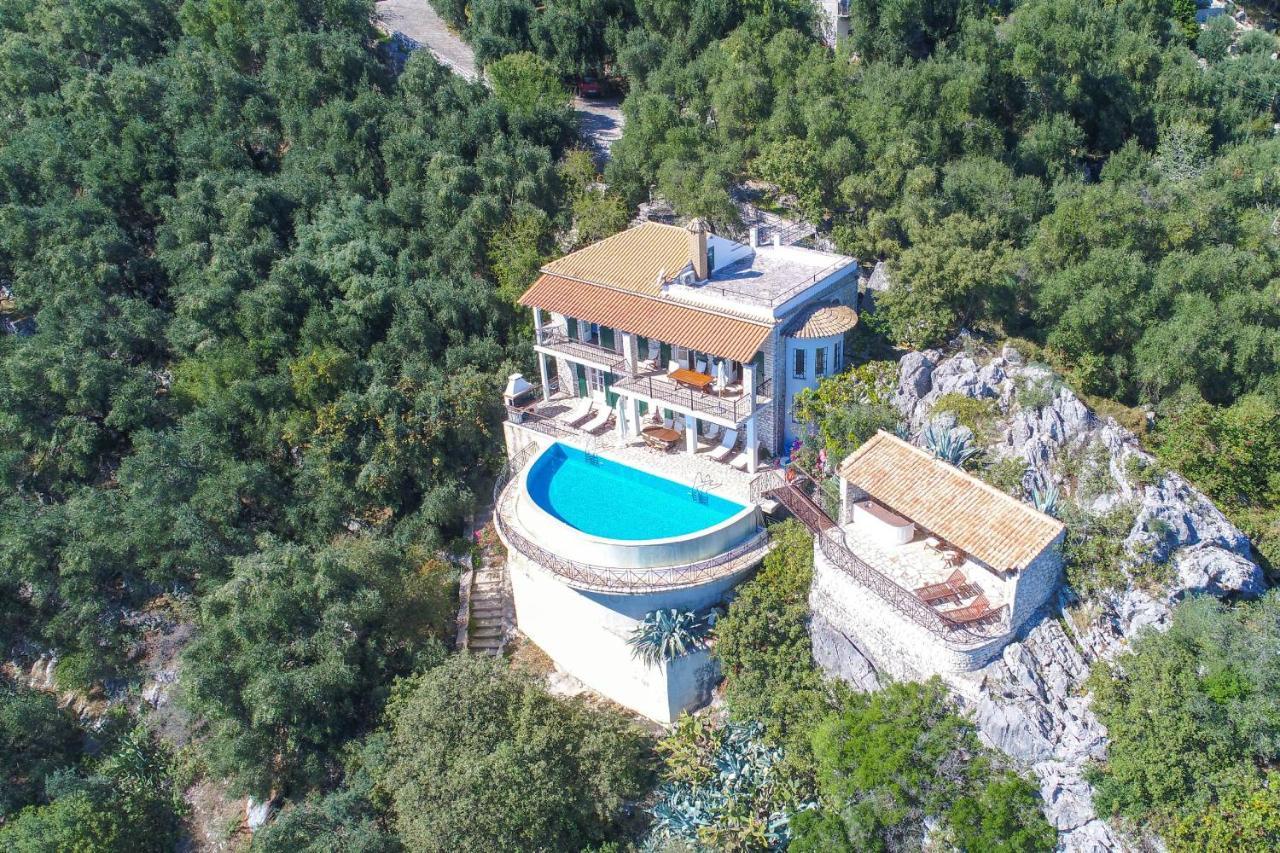 Вілла House On The Rocks Katavolos Екстер'єр фото